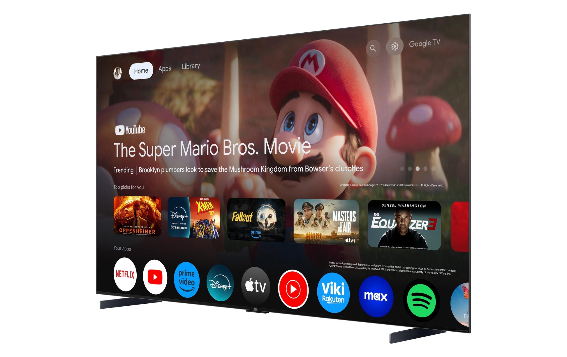 TCL C7K – 98" Mini-LED QLED UHD 4K, Google TV (2025)