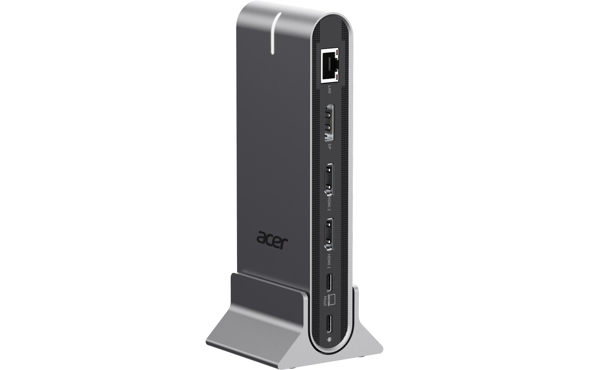 Acer Universelle Dockingstation – USB-C, 1× DP, 2× HDMI, 5× USB-A, 100 W PD, GbE, für Windows/Mac/ChromeOS