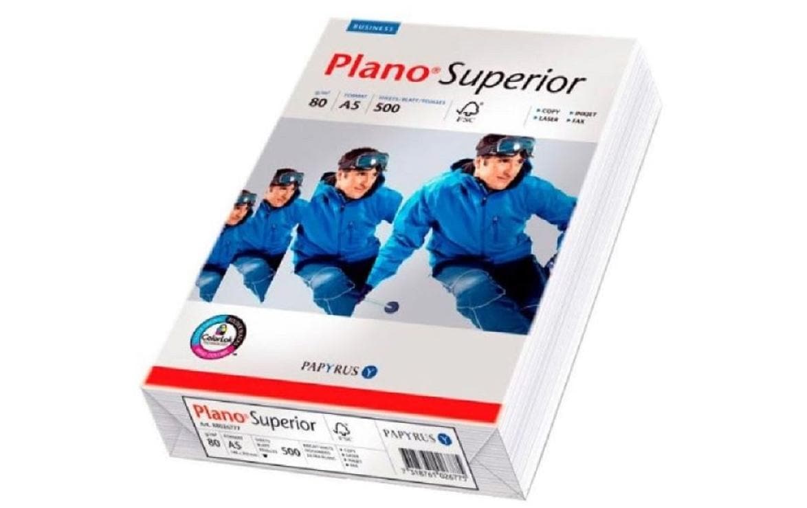 Scaldia Kopierpapier – A5, 80 g/m², hochweiss – für Inkjet/Laser/Kopierer – FSC – 500 Blatt