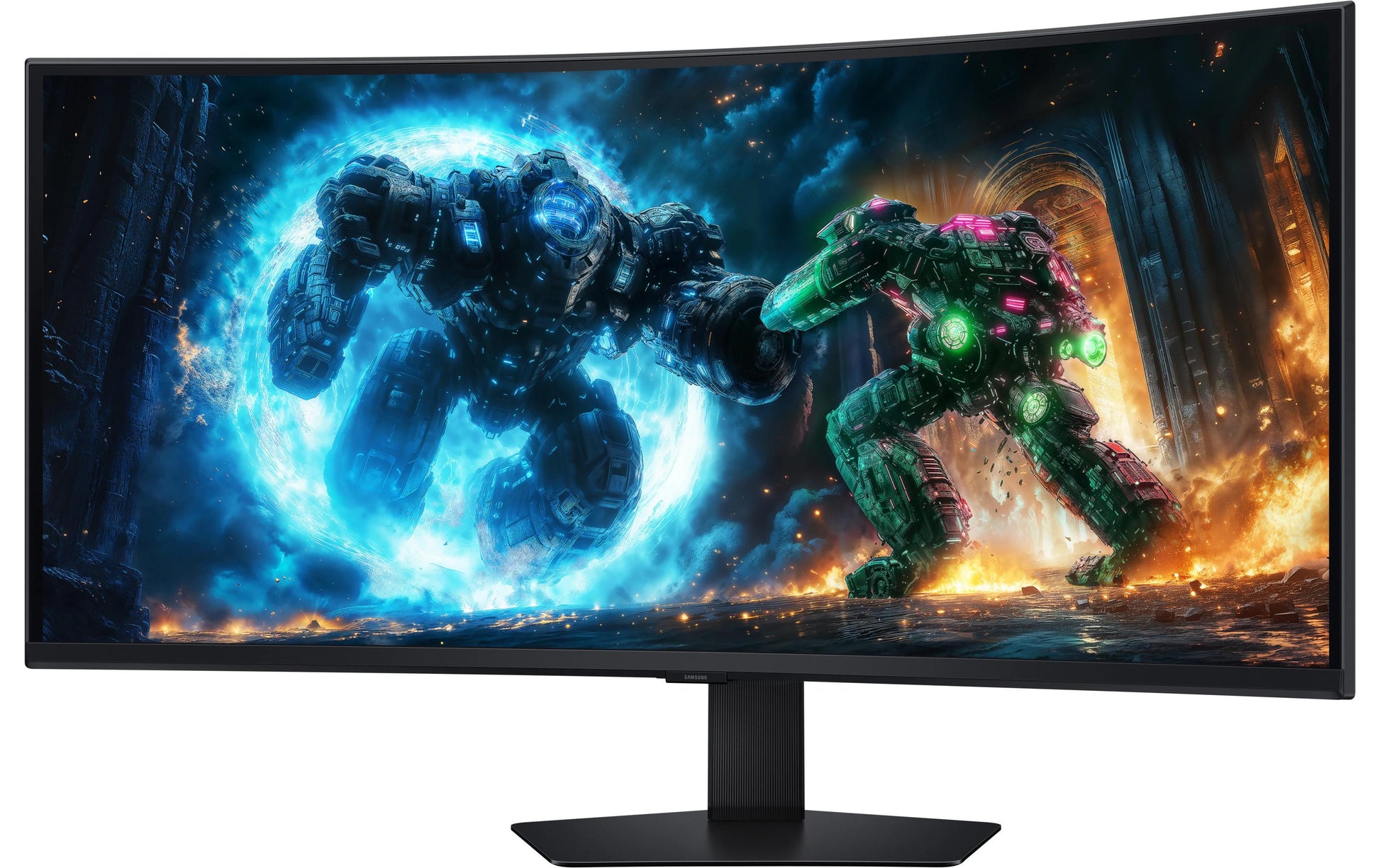 Samsung LS40FG750EUXEN – Monitor, 40" 5120 × 2160, VA, Gebogen, 180 Hz, 350 cd/m², Schwarz
