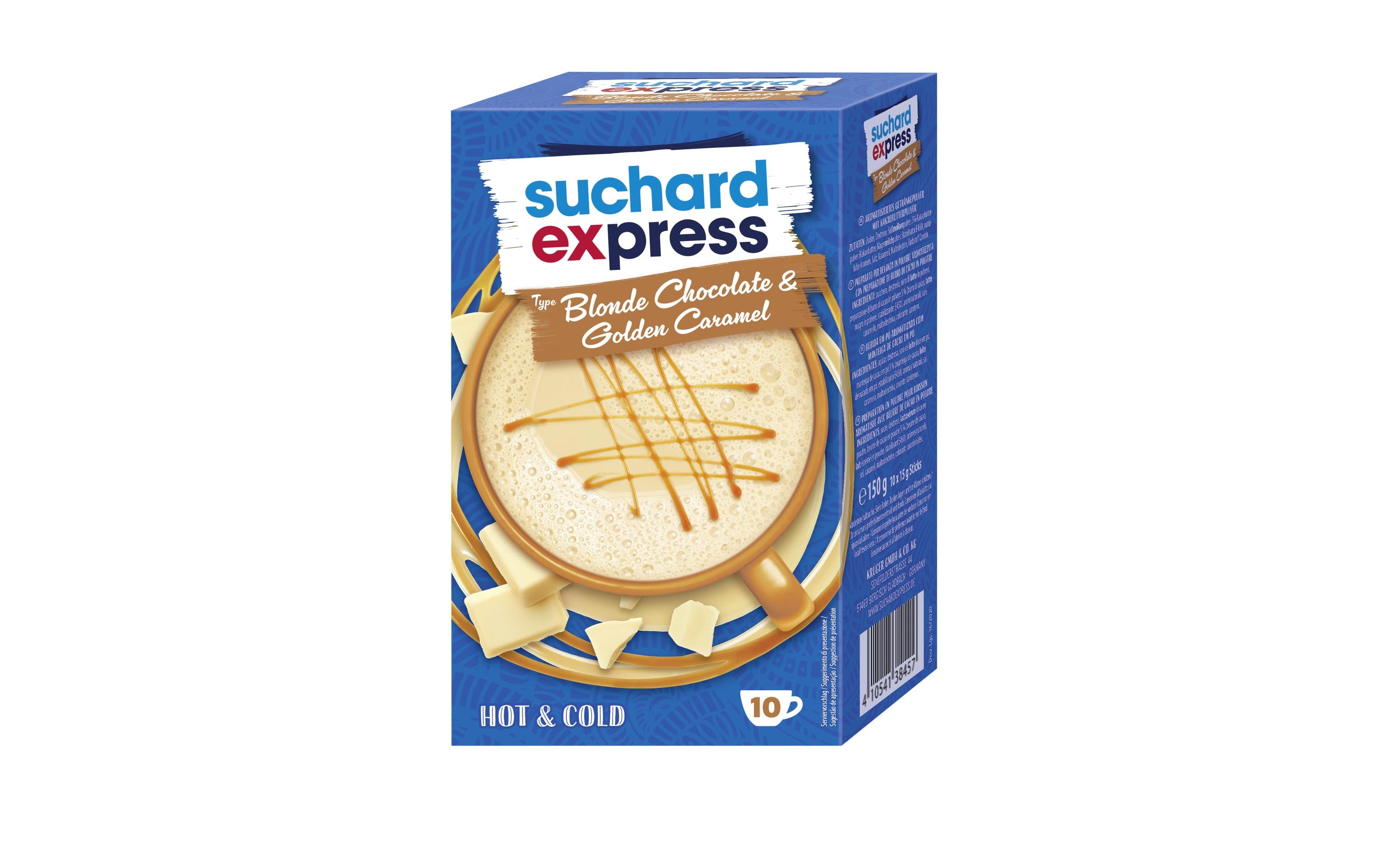 Suchard Express – Getränkepulver Blonde, glutenfrei – 150 g