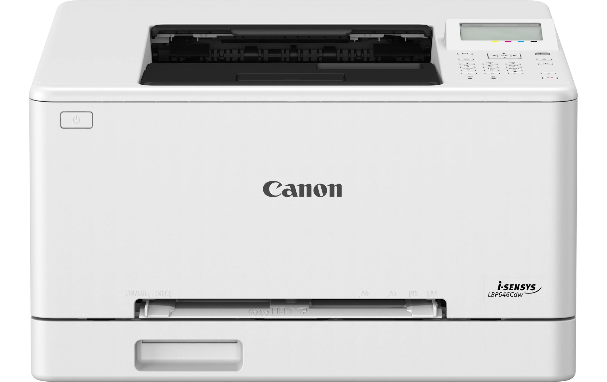 Canon i-SENSYS LBP646Cdw – A4, Farbe, Duplex, 25 S./Min., 1200 × 1200 dpi, WLAN, Papier: 251 Blatt