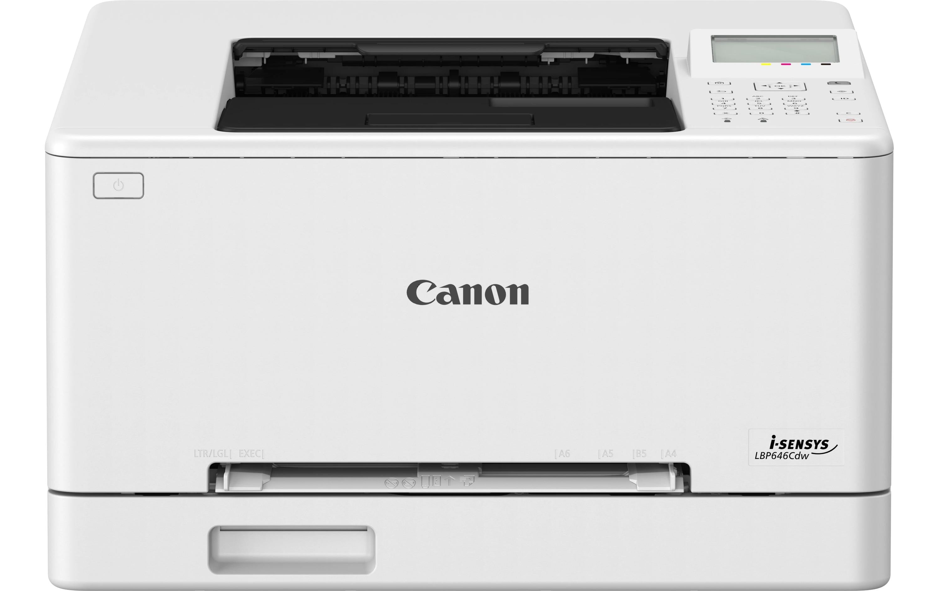 Canon i-SENSYS LBP646Cdw – A4, Farbe, Duplex, 25 S./Min., 1200 × 1200 dpi, WLAN, Papier: 251 Blatt