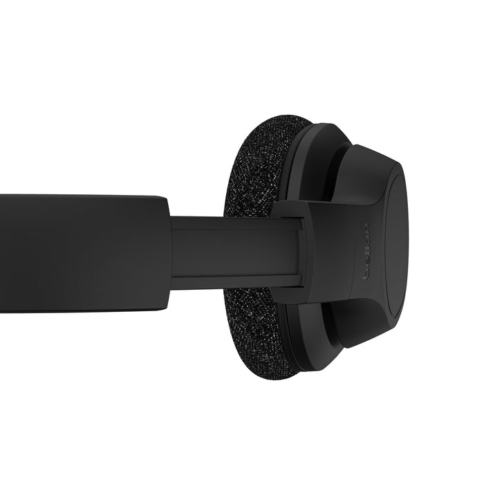 Belkin SoundForm Adapt – On-Ear Bluetooth Kopfhörer – mit USB-C-Kabel – schwarz