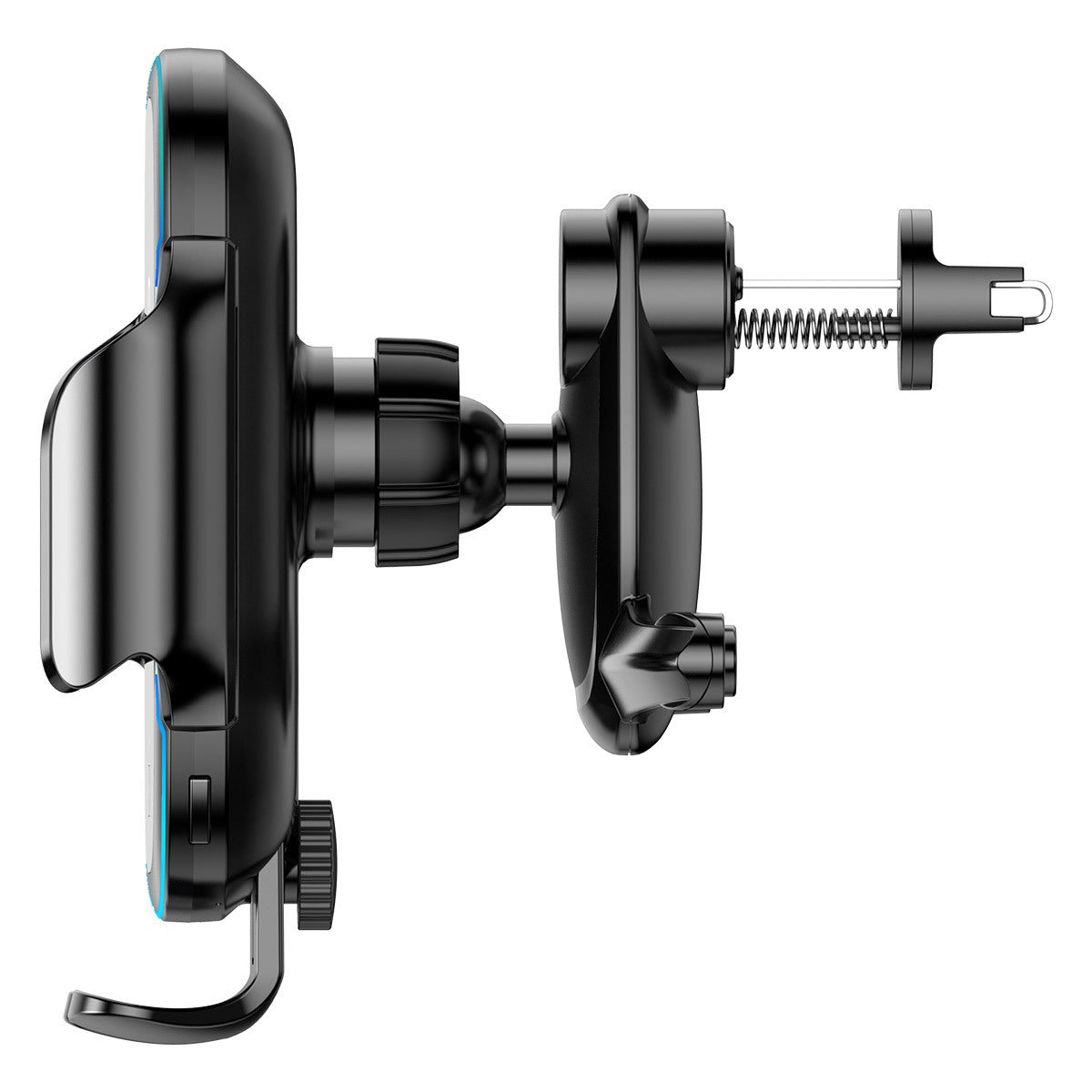 Baseus Qi-Auto-Halterung – 15 W, Auto-Klemmung (IR), für alle Qi-fähigen Smartphones, Lüftungsgitter/Dashboard
