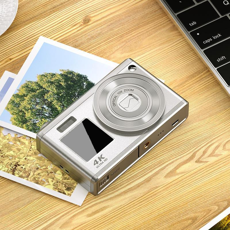 AgfaPhoto Realishot DC9200 Compact – 10× optischer Zoom, 24 MP, 4K, silber