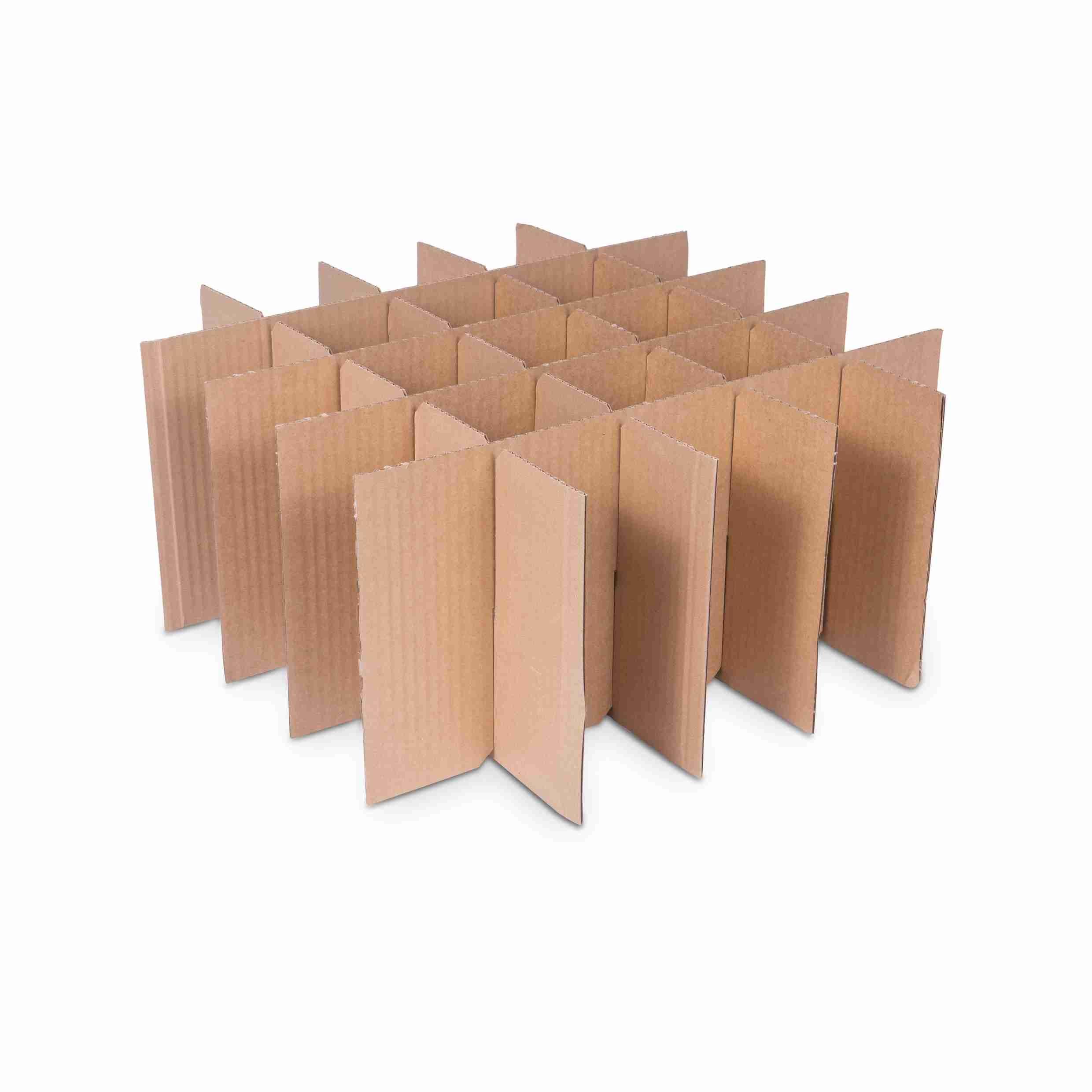 Einlagekarton – 480 × 220 mm – braun – für Umzugsboxen – 1 Palette (2'592 Stk.)