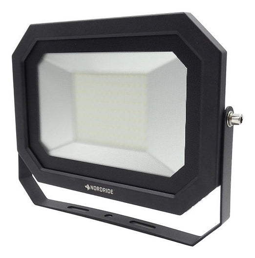 NORDRIDE Aussenwandleuchte – 31×20,2 cm – 11 500 lm, 100 W – Kaltweiss, 5000 K – IP65 – Netzbetrieb – Schwarz