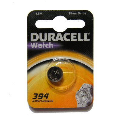 Duracell Knopfzelle 394, Silberoxid, 1,5 V – 1 Stk.
