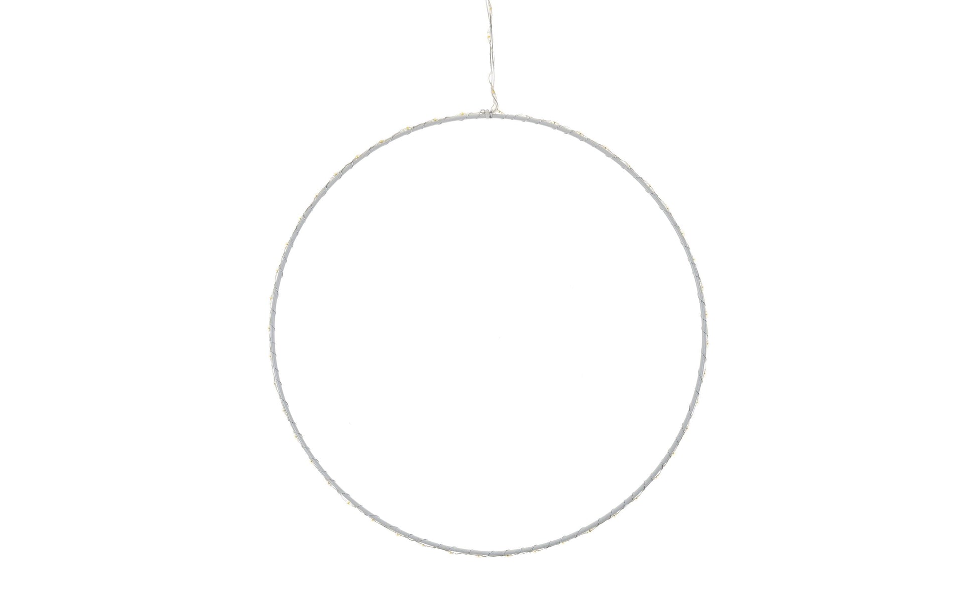 Cocon Deckenleuchte – Ø 30 cm, Warmweiss, Chrom, Batteriebetrieb (4× AAA), Timer
