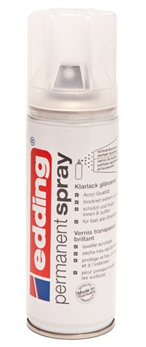 Edding Klarlack – Farbspray – glänzend, 200 ml