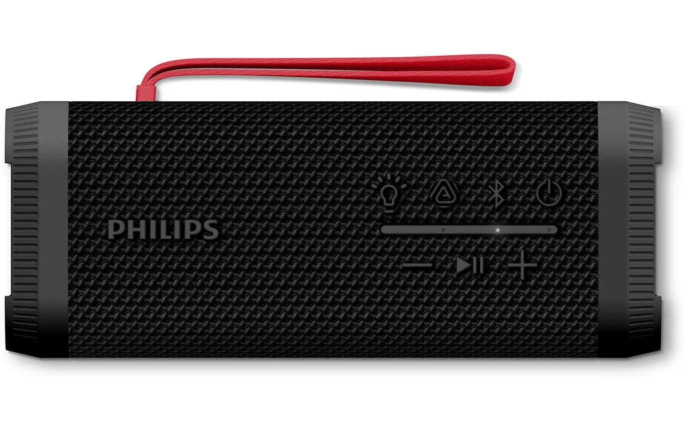 Philips TAS2000B/00 – Bluetooth-Lautsprecher – IPX5, 20 h Akku, 10 W, Bluetooth 5.4, Schwarz