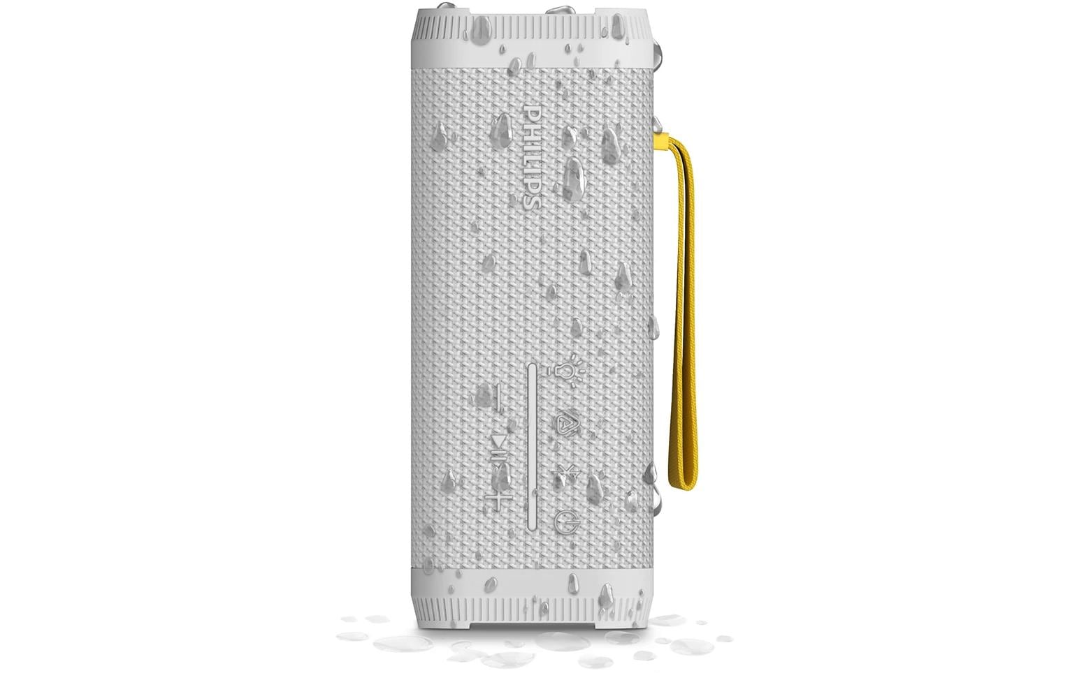 Philips TAS2000W/00 – Bluetooth-Lautsprecher – IPX5, 20 h Akku, 10 W, Bluetooth 5.4, Weiss