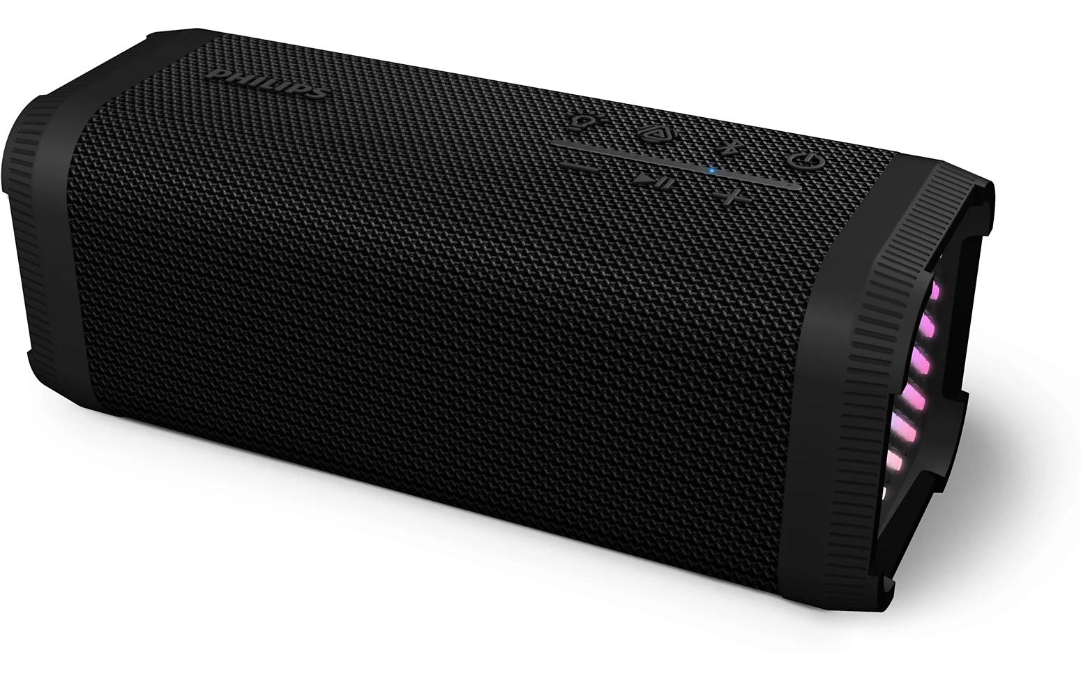 Philips TAS5000EB/00 – Bluetooth-Lautsprecher – IP67, 24 h Akku, 35 W, Bluetooth 5.4, Schwarz