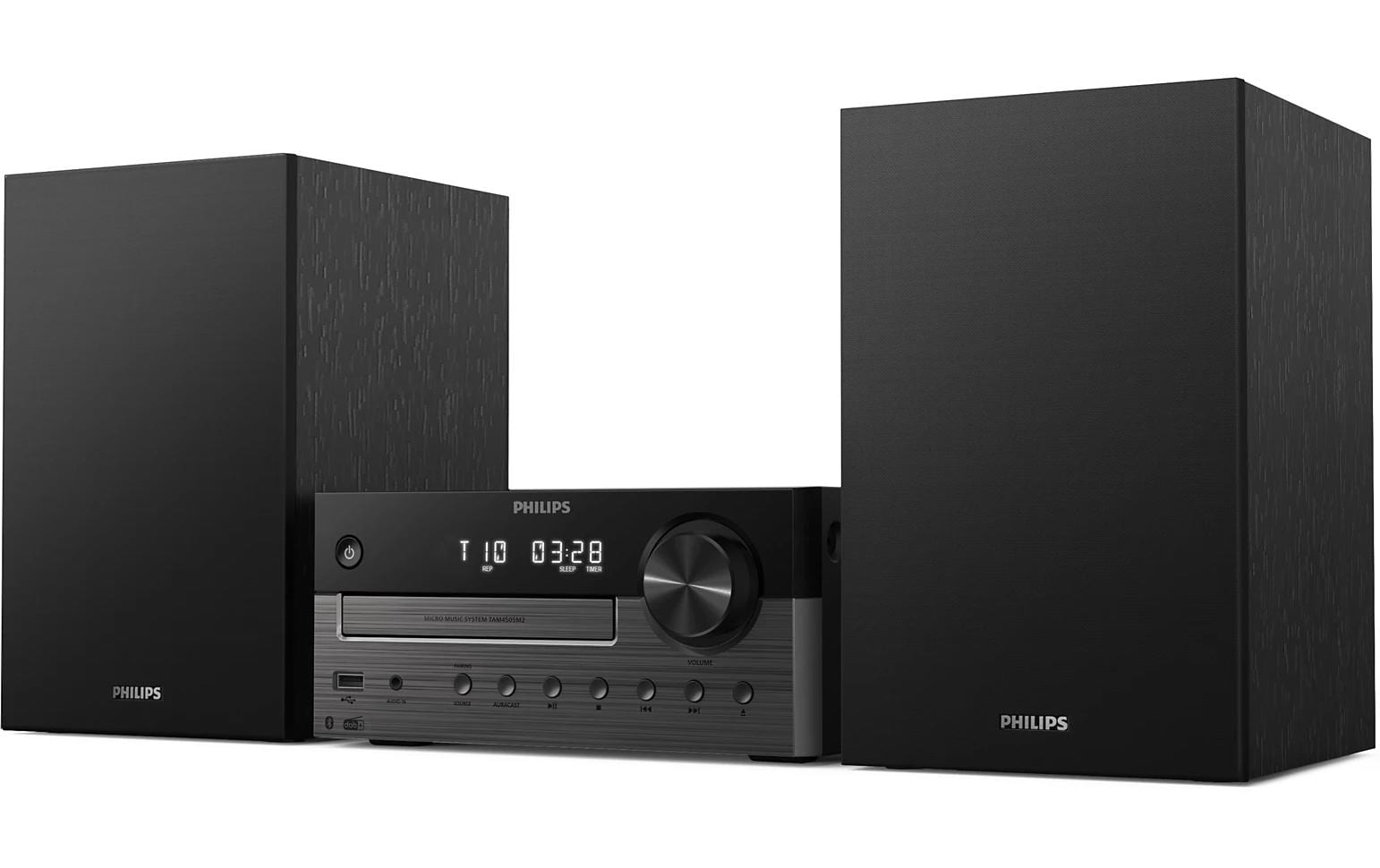 Philips TAM4505M2/12 – Mikro-/HiFi-Anlage – DAB+, CD, USB, Bluetooth – Schwarz