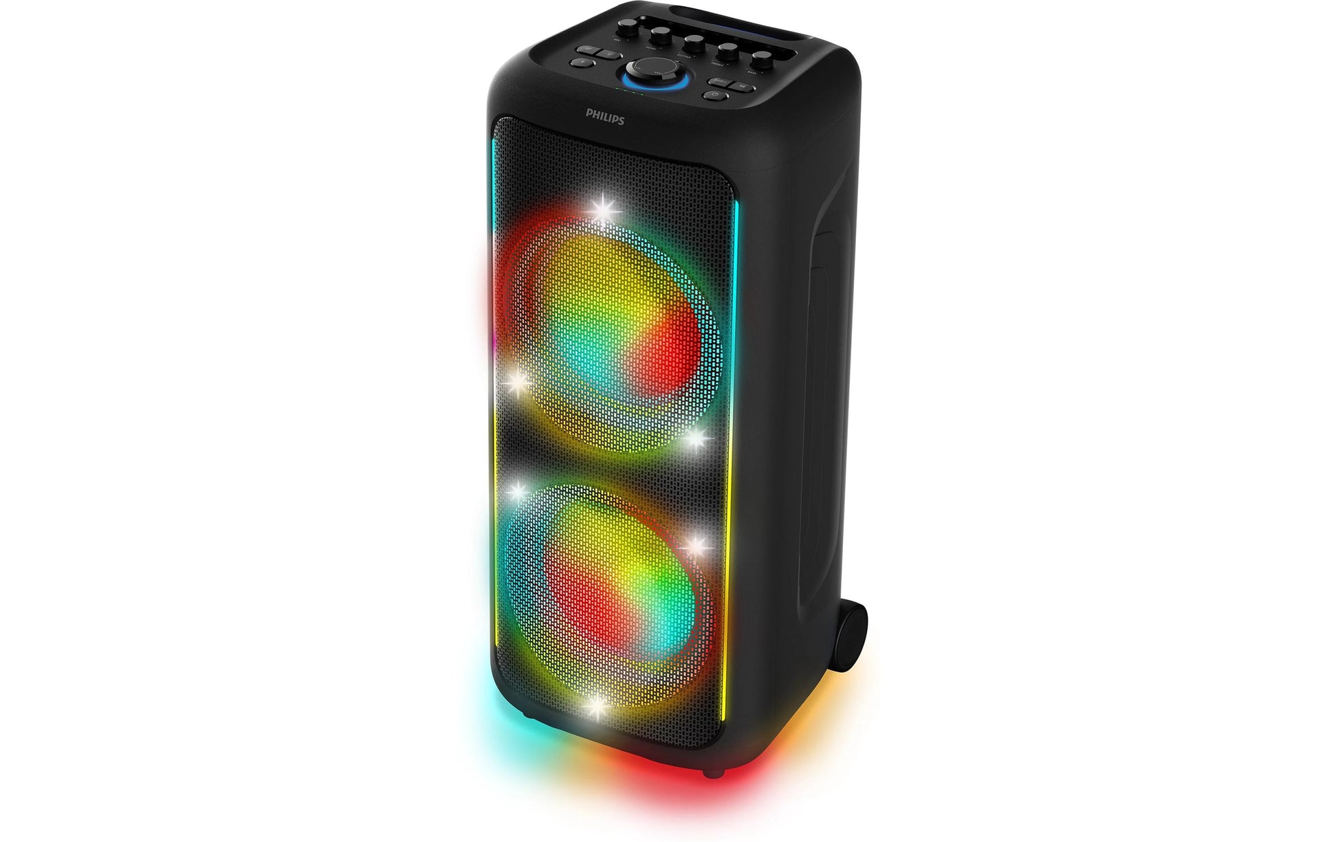 Philips TAX5000E/10 – Party-Lautsprecher – 100 W, 14 h Akku, LED, Bluetooth 5.4, IPX4, Schwarz