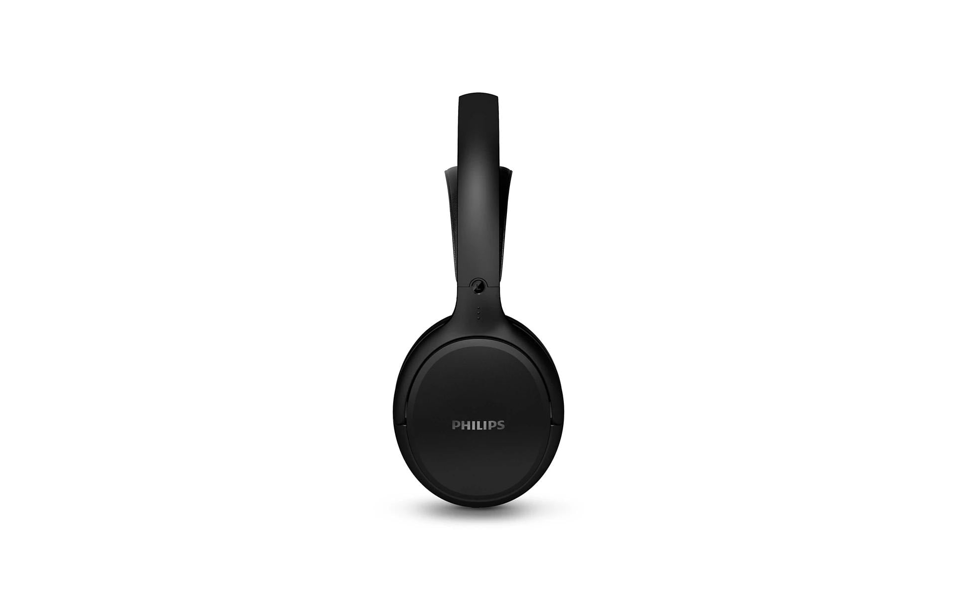Philips SHC5200M2/12 – Over-Ear Kopfhörer – 2,4 GHz, Basis-Ladestation – Schwarz, für TV – bis 30 h