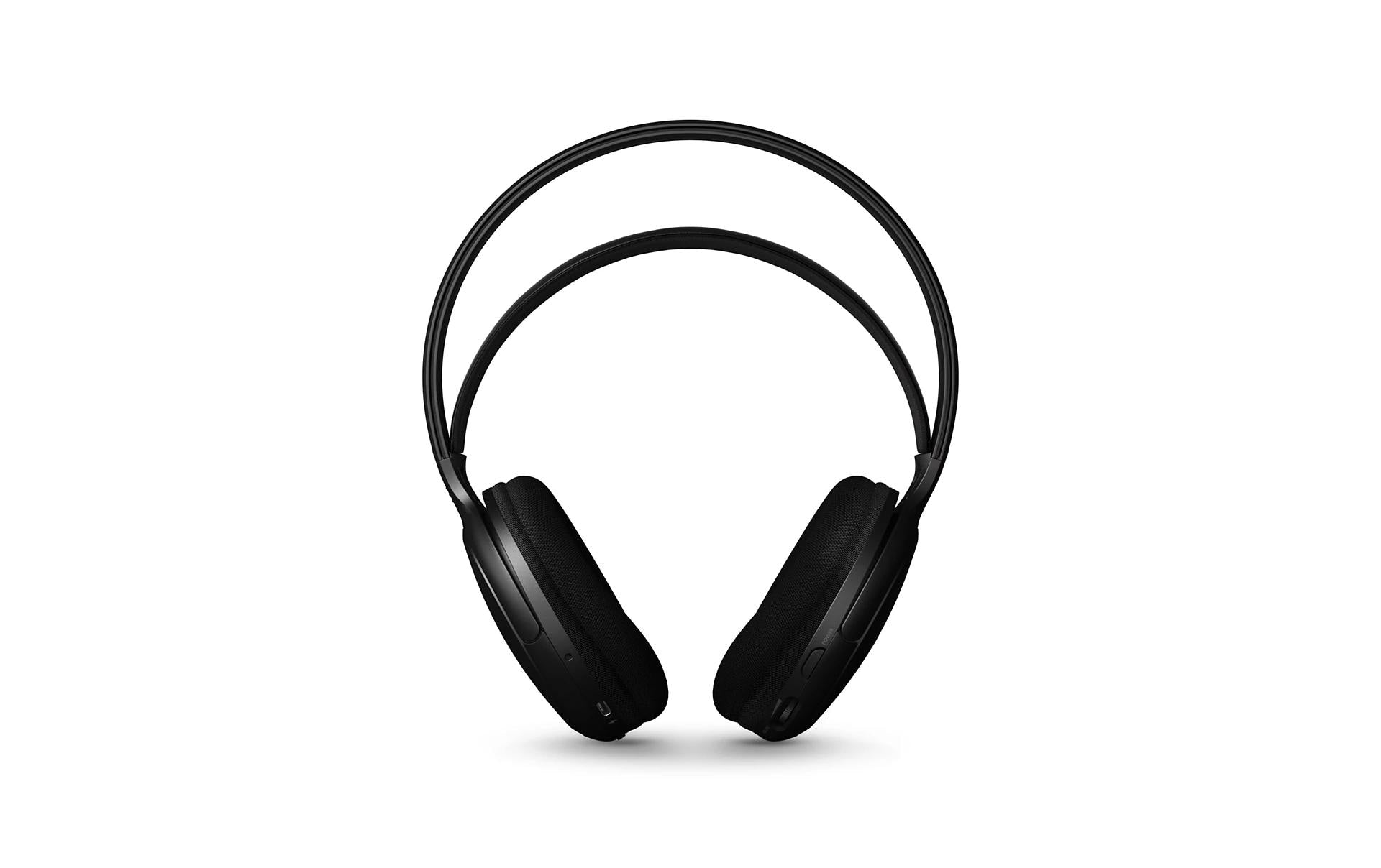 Philips SHC5200M2/12 – Over-Ear Kopfhörer – 2,4 GHz, Basis-Ladestation – Schwarz, für TV – bis 30 h