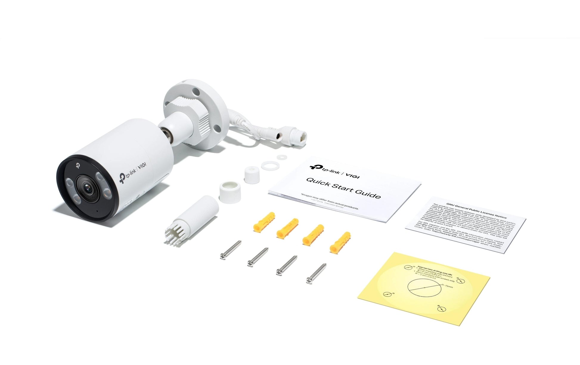 TP-Link VIGI COLORPRO Bullet Netzwerkkamera – 4 MP, 4 mm Objektiv, wetterfest