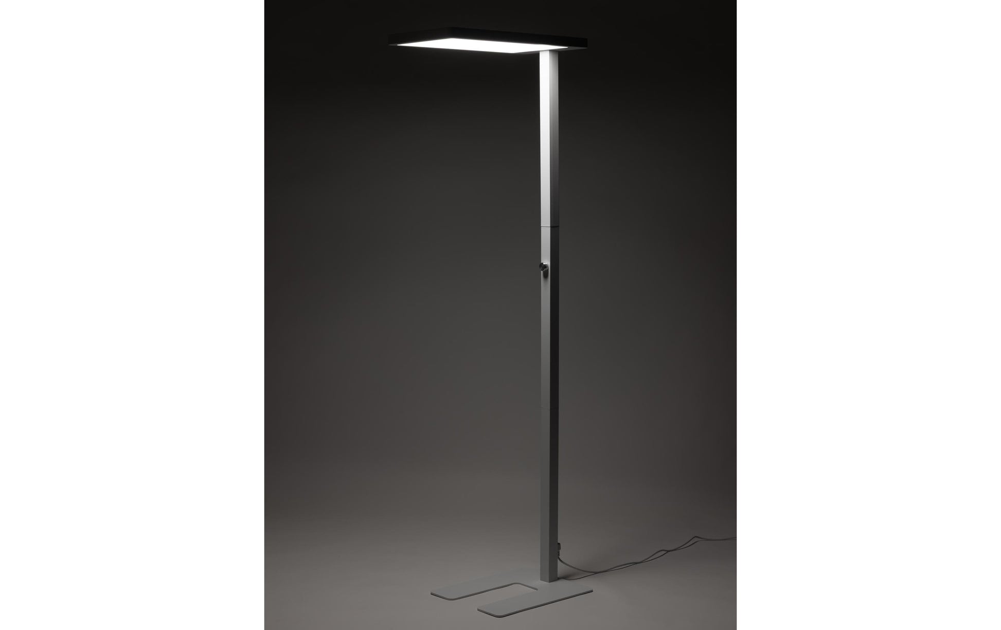 Office Focus Stehleuchte LYS4000 – 4000 lm, 4000 K, dimmbar, 191 cm – Weiss