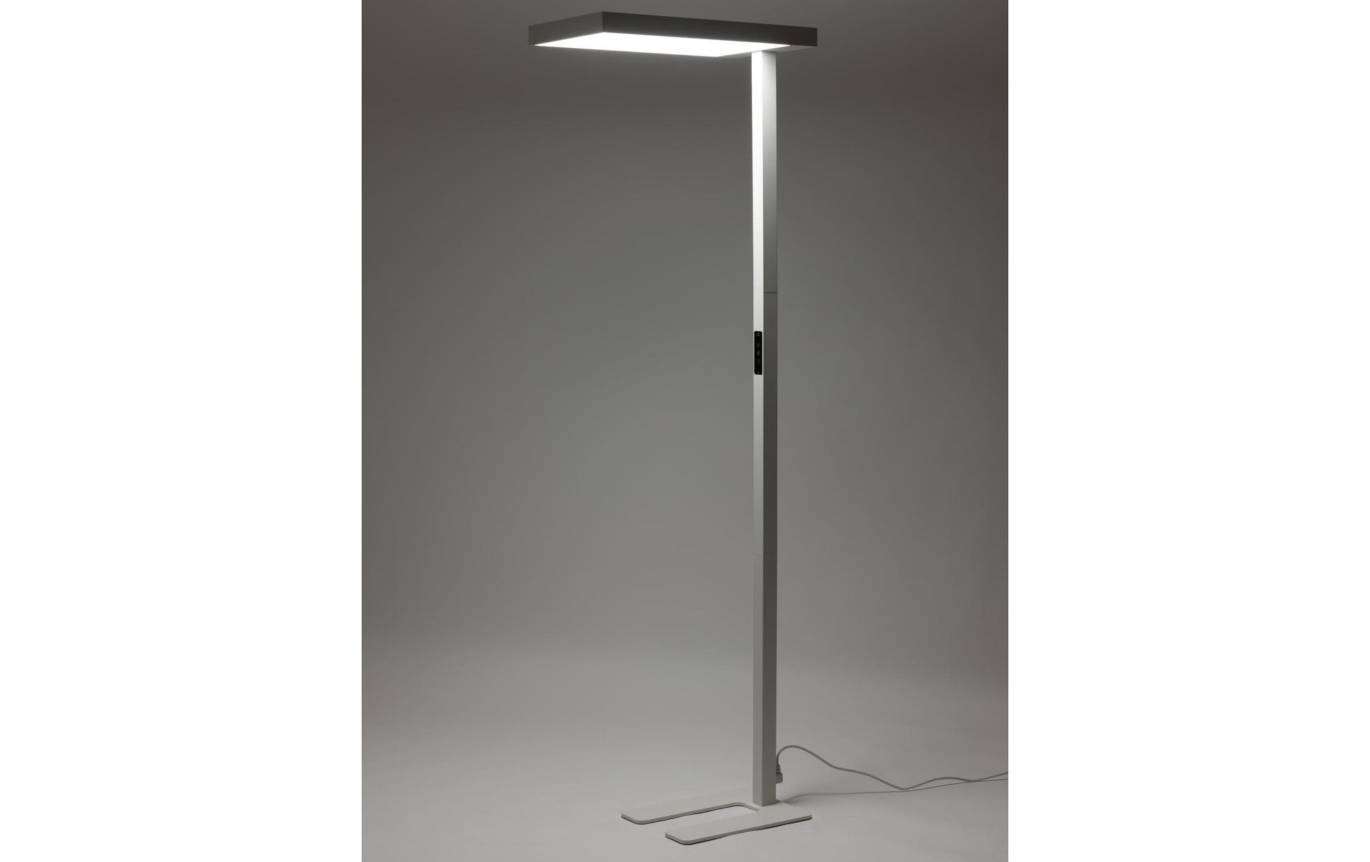 Office focus Stehleuchte LYS 9000 – 9000 lm, 4000 K, dimmbar, 197 cm – Weiss
