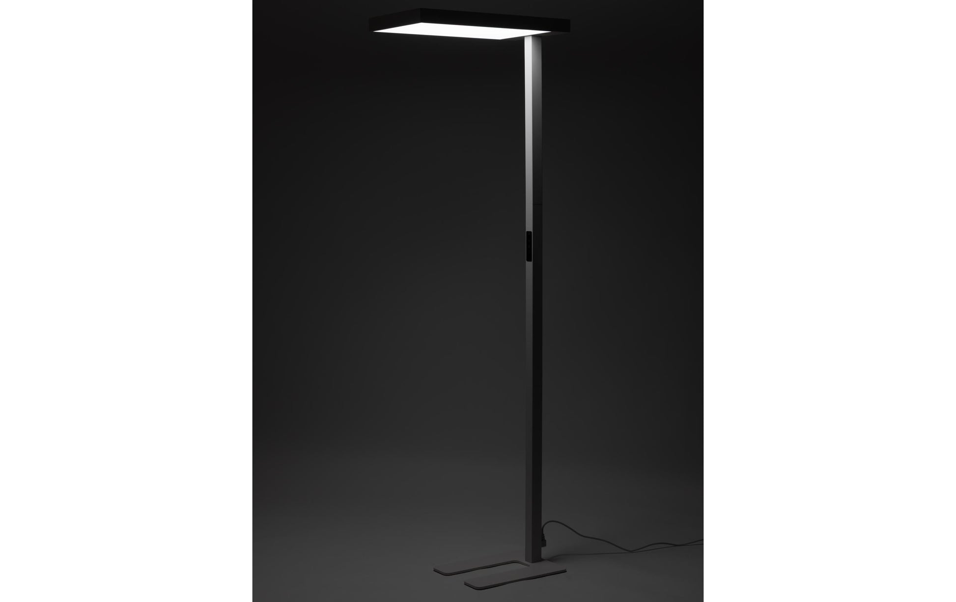 Office focus Stehleuchte LYS 9000 – 9000 lm, 4000 K, dimmbar, 197 cm – Weiss