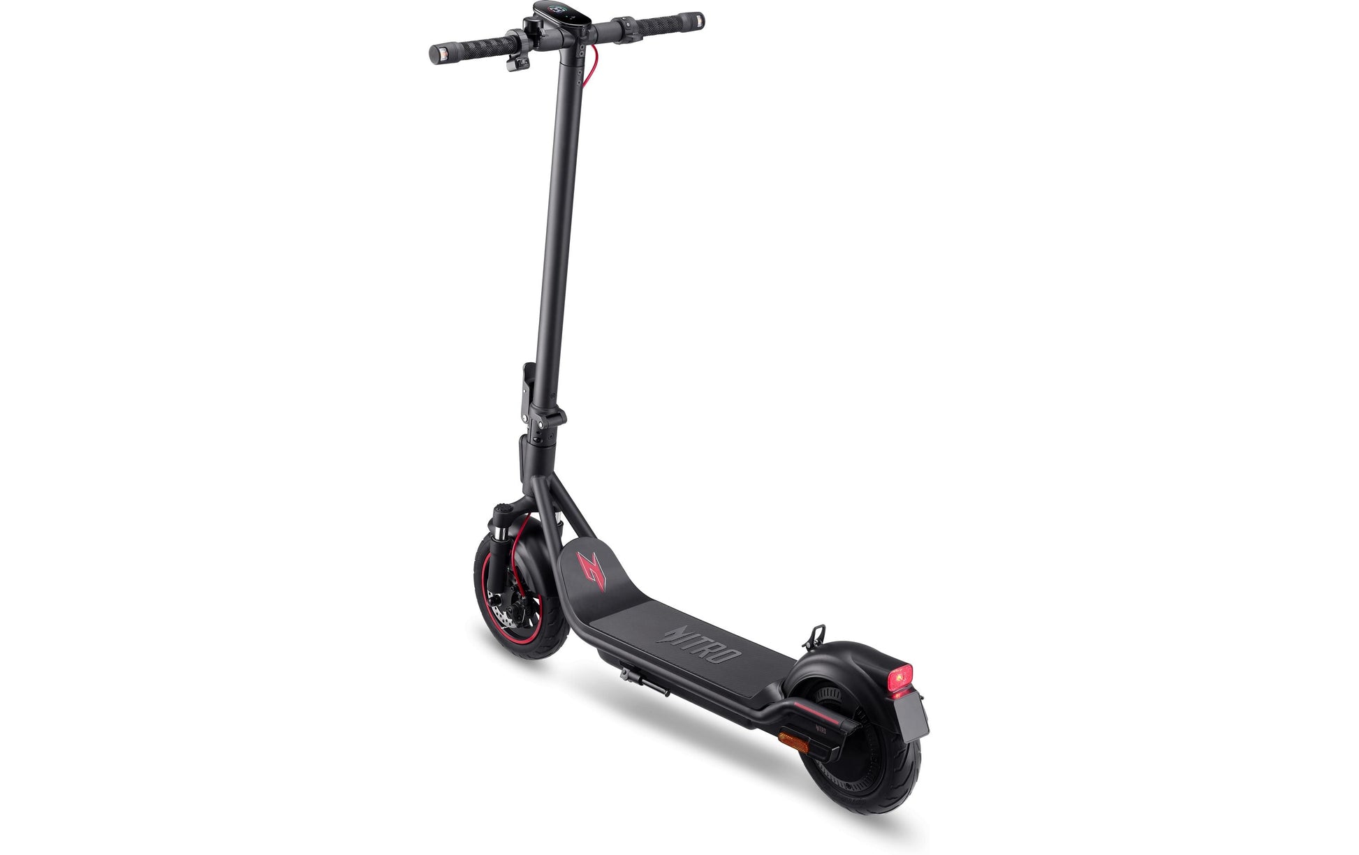 Acer Elektroroller Nitro 4 Select – 20 km/h, 45 km Reichweite, 840 W, 10,5 Ah Akku – Schwarz