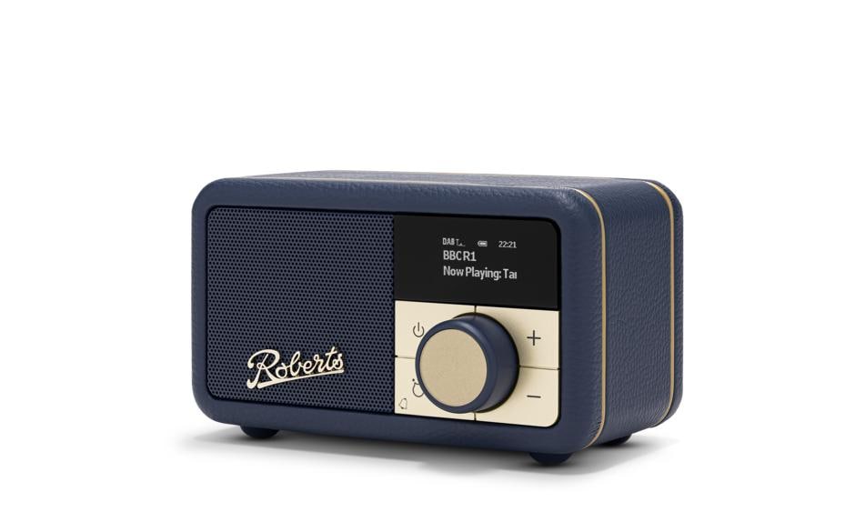 Roberts Radio Roberts Revival Petite 2 – Tischradio – UKW, Bluetooth – Dunkelblau