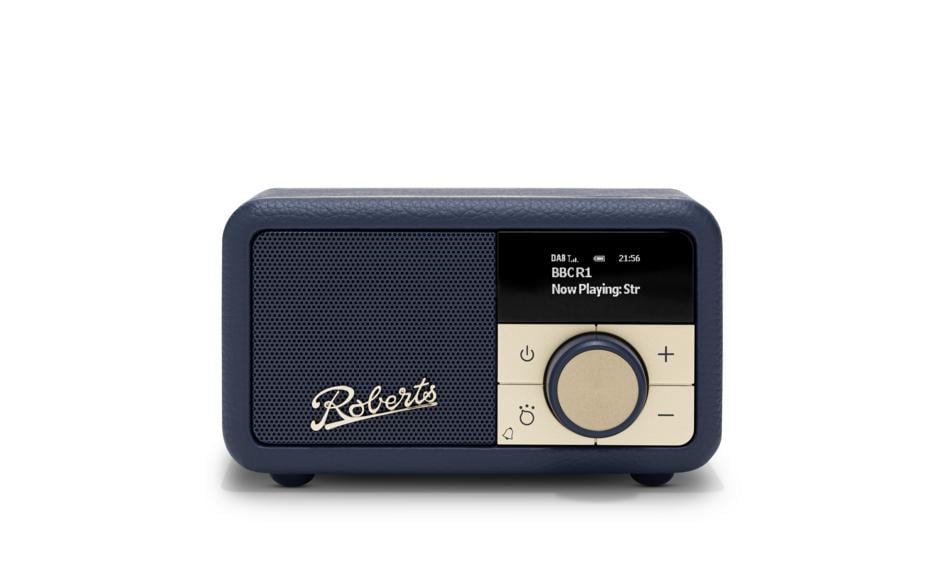 Roberts Radio Roberts Revival Petite 2 – Tischradio – UKW, Bluetooth – Dunkelblau