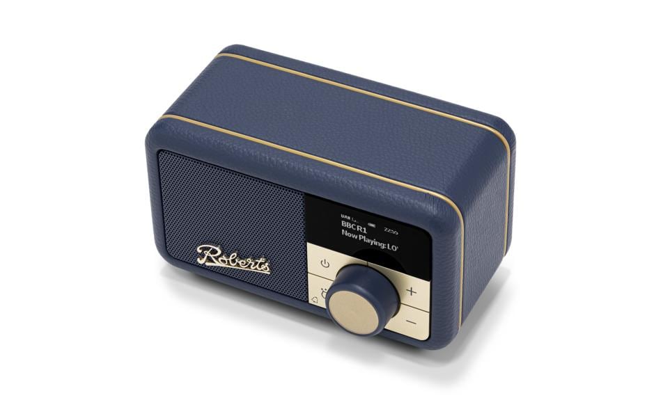 Roberts Radio Roberts Revival Petite 2 – Tischradio – UKW, Bluetooth – Dunkelblau