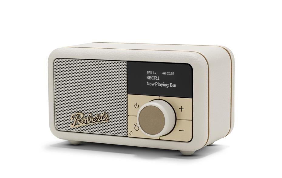 Roberts Radio Roberts Revival Petite 2 – DAB-/Internetradio – Tischradio – DAB+, Bluetooth – Creme