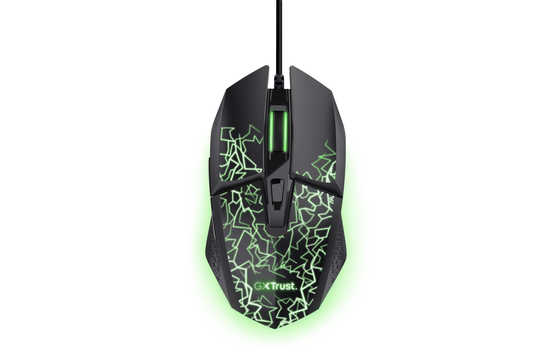 Trust GXT 113 Felox – Gaming-Maus – Kabelgebunden (USB-A), 6400 DPI, RGB-Beleuchtung, Rechts, Schwarz