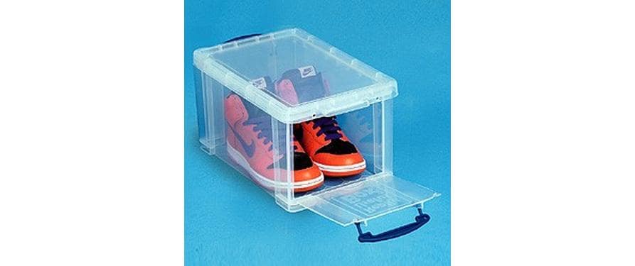 Really Useful Boxes Really Useful Box Aufbewahrungsbox 14 l – 255 × 210 × 395 mm, transparent, Kunststoff (PP)
