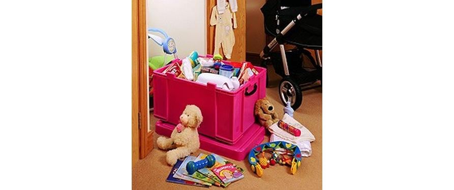 Really Useful Boxes Really Useful Box Aufbewahrungsbox – Polypropylen, transparent, 62 × 43 × 81 cm