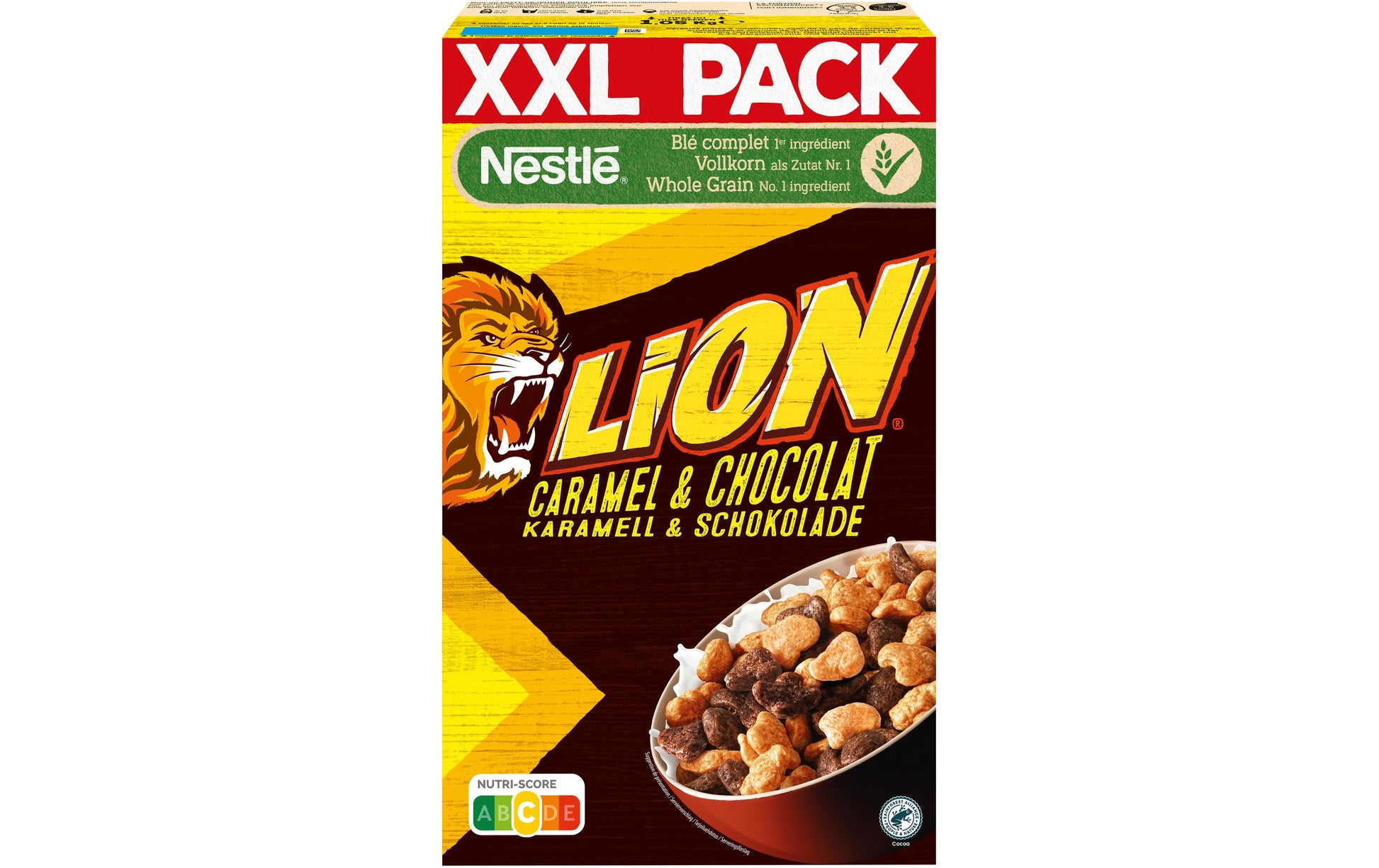 Nestlé cerealien Nestlé Lion Cereal – Karamell & Schokolade – 1,05 kg