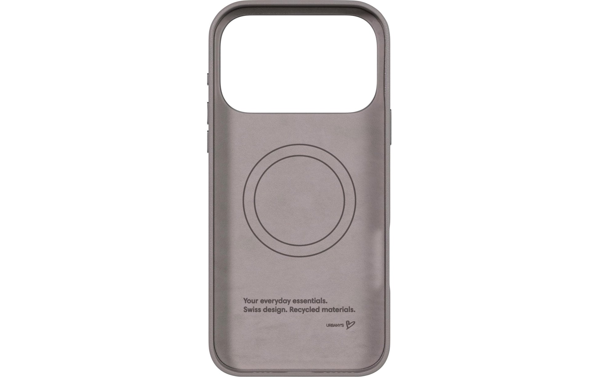 Urbany's Backcover – für Apple iPhone 17 Pro Max – taupe – MagSafe-kompatibel