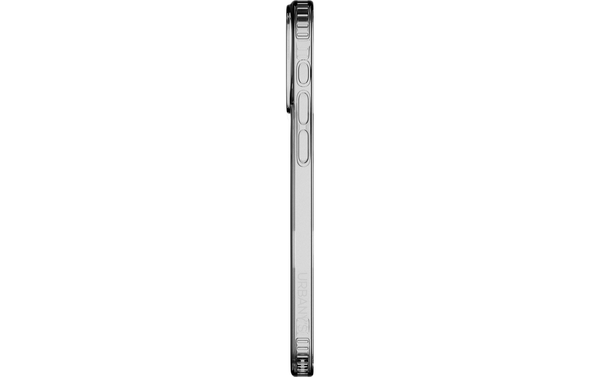 Urbany's Backcover – für Apple iPhone 17 Pro Max, MagSafe, Acryl+TPU, Transparent