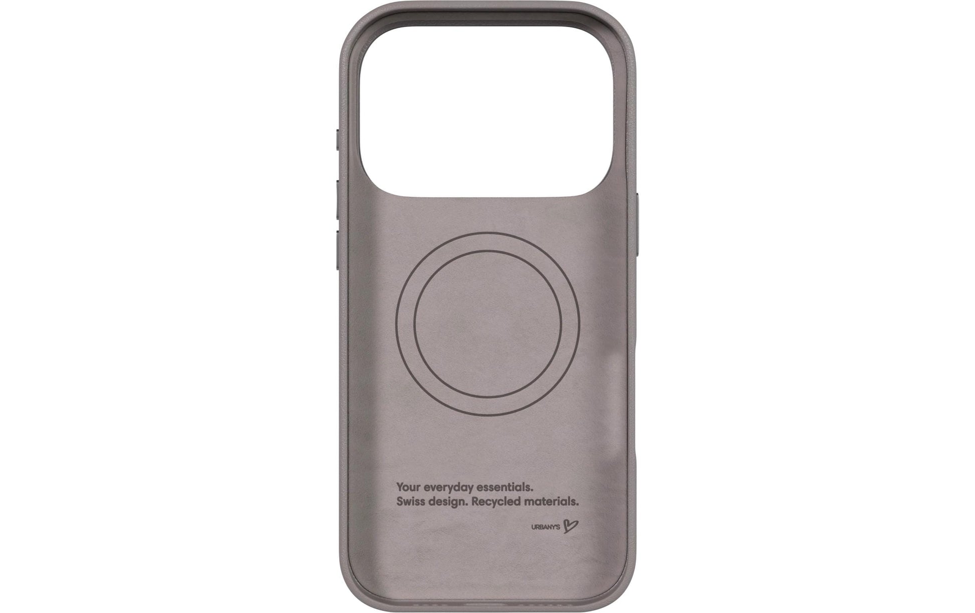 Urbany's Urbanys – Backcover – für Apple iPhone 17 Pro – taupe – MagSafe-kompatibel