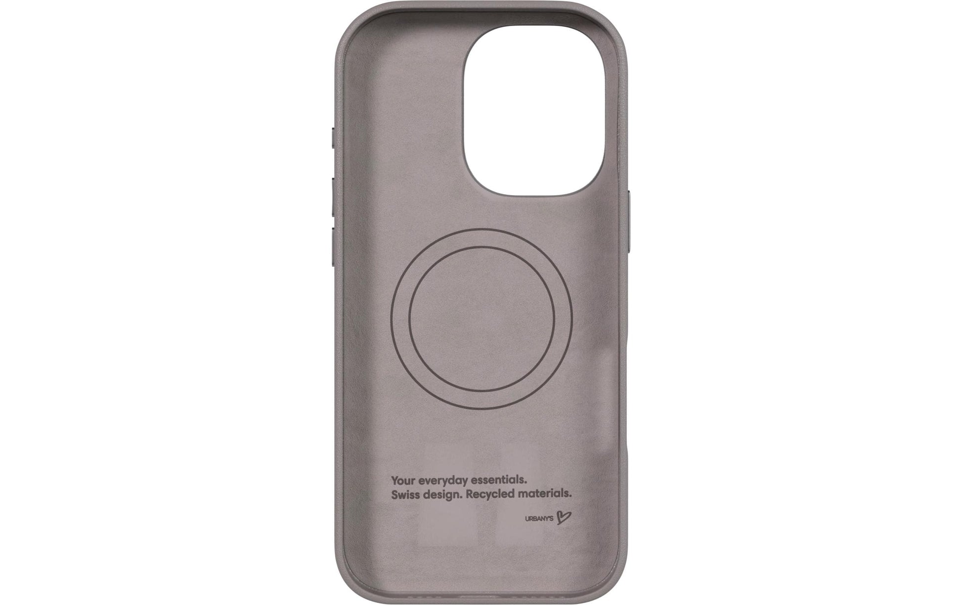 Urbany's Urbanys – Backcover – für Apple iPhone 17 – Taupe – MagSafe-kompatibel