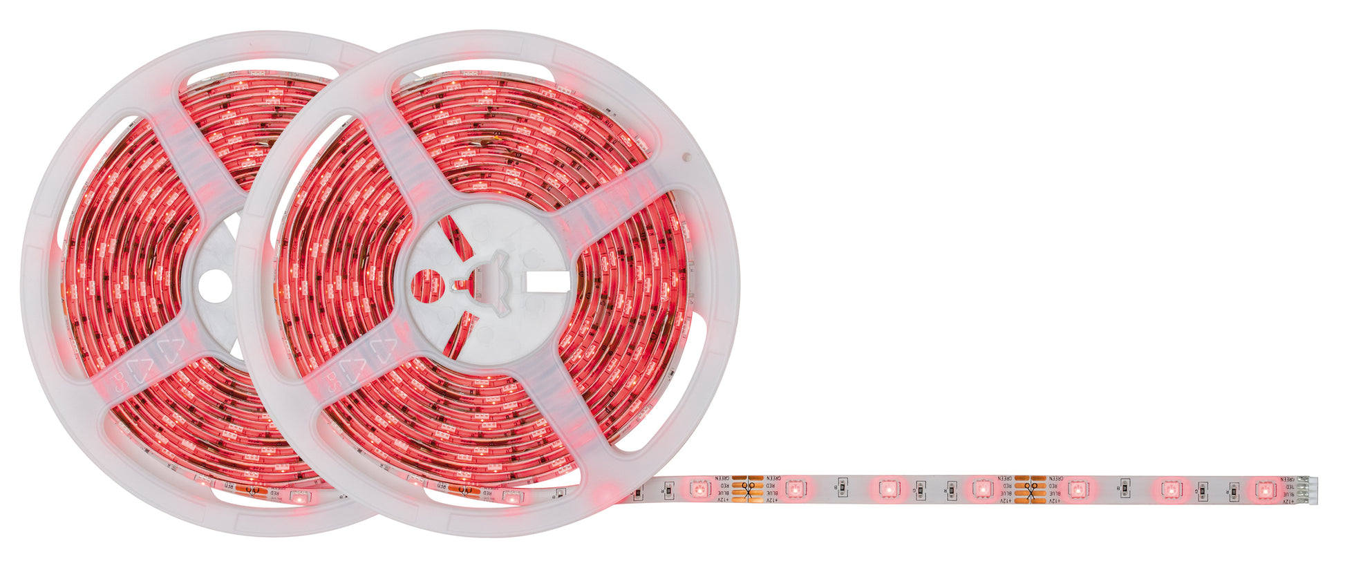 Paulmann LED-Strip – 10 m, 1010 lm, 28 W, RGB, dimmbar, weiss, Netzteil, Fernbedienung