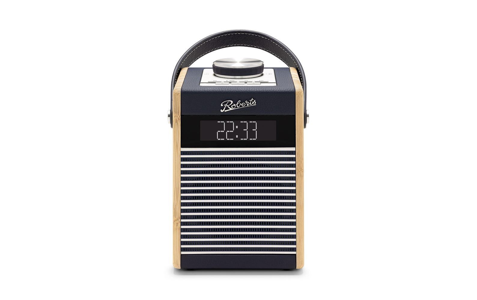 Roberts Radio Roberts Rambler Midi – DAB-/Internetradio – Portabel – DAB+, Bluetooth, Akkubetrieb – Dunkelblau