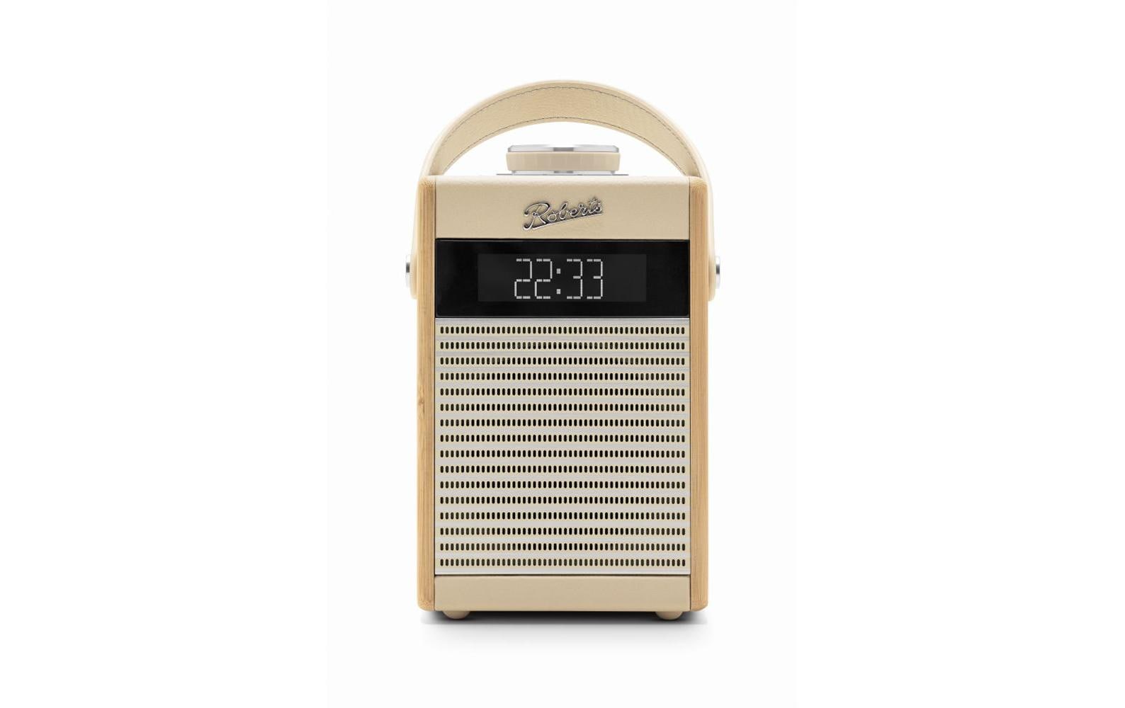 Roberts Radio Roberts Rambler Midi – DAB-/Internetradio – Portabel – DAB+, Bluetooth, Akkubetrieb – Creme