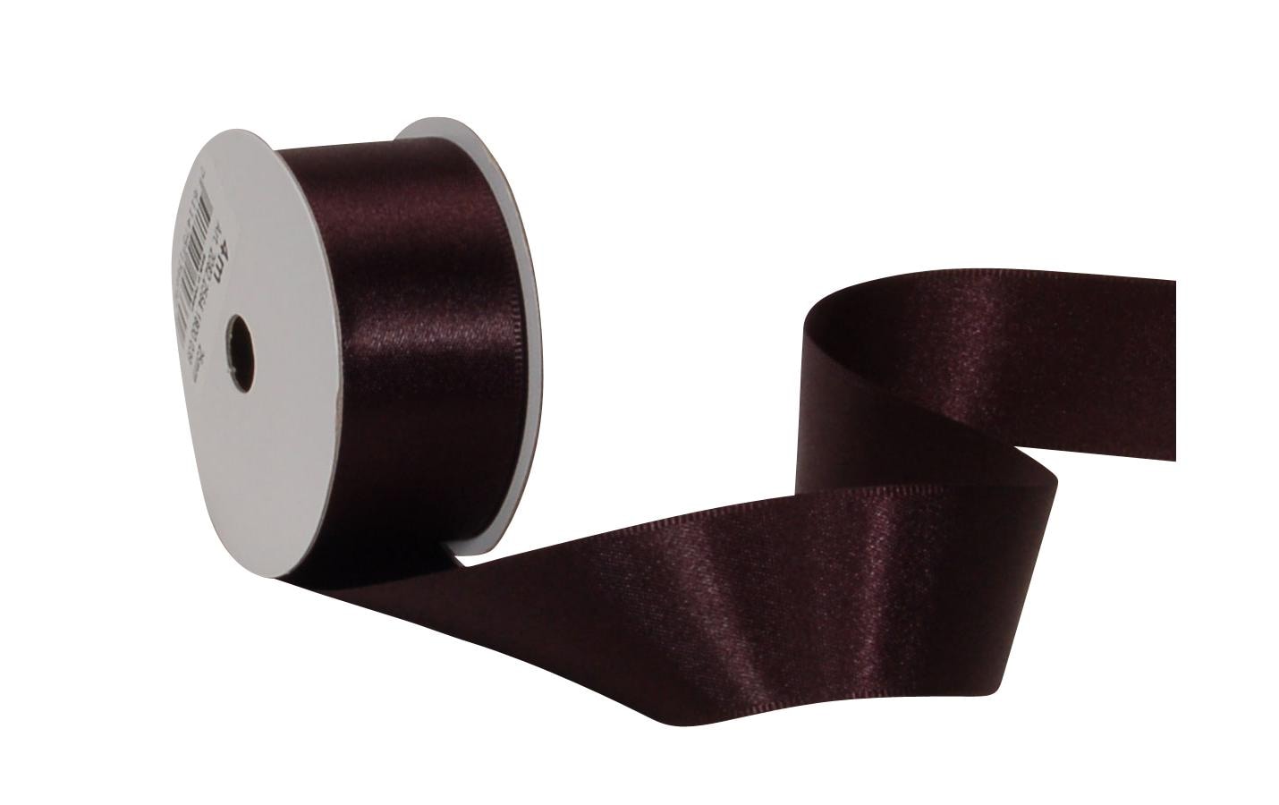Spyk Geschenkband Satin Schwarz – 25 mm × 4 m
