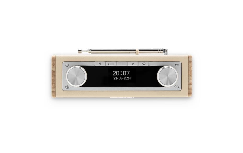 Roberts Radio Roberts Rambler Uno – DAB-/Internetradio – DAB+, Akkubetrieb – Crème