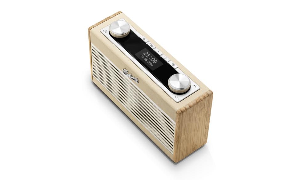 Roberts Radio Roberts Rambler Uno – DAB-/Internetradio – DAB+, Akkubetrieb – Crème