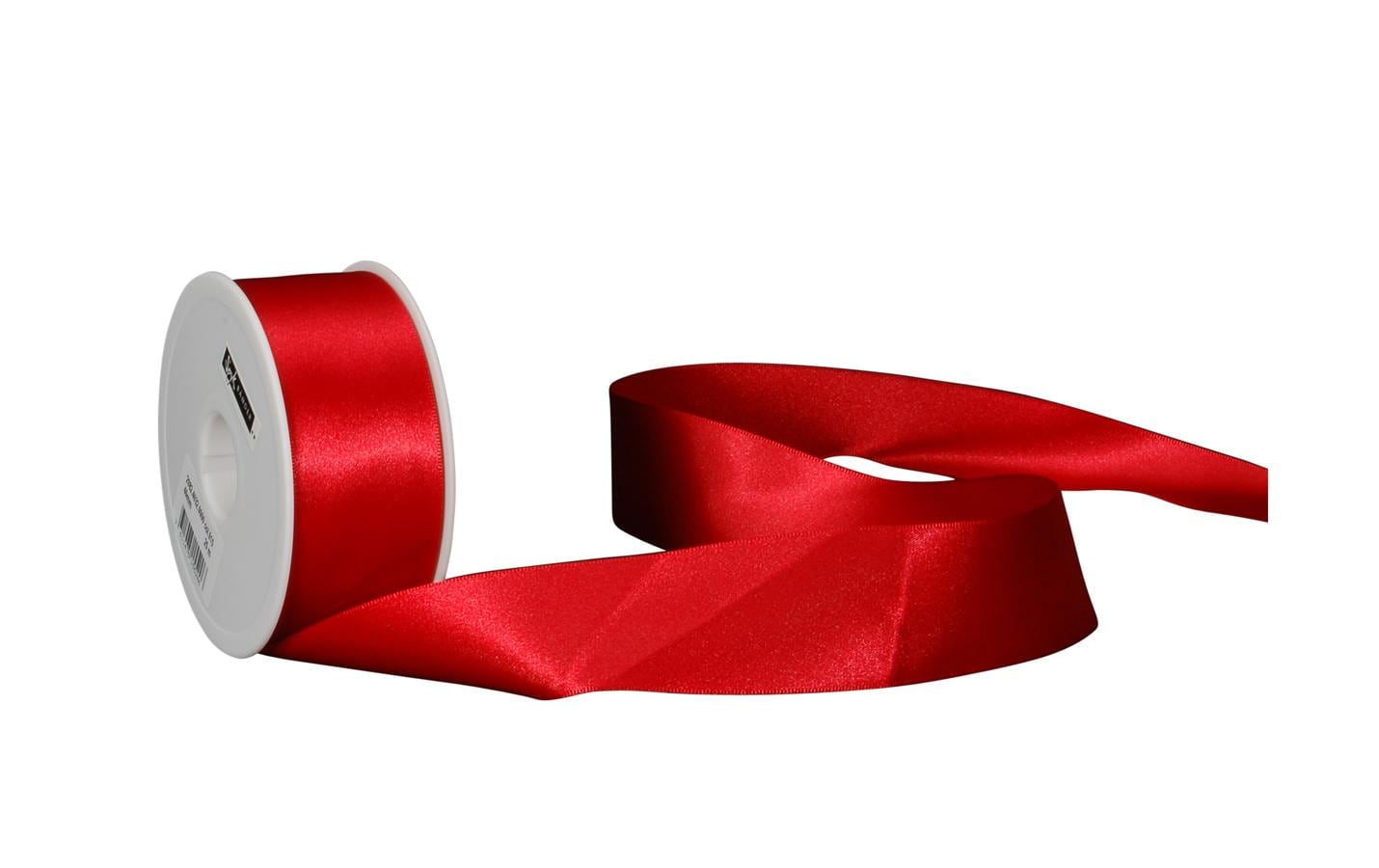 Spyk Geschenkband Satin Rot – 40 mm × 25 m – 1 Stk.