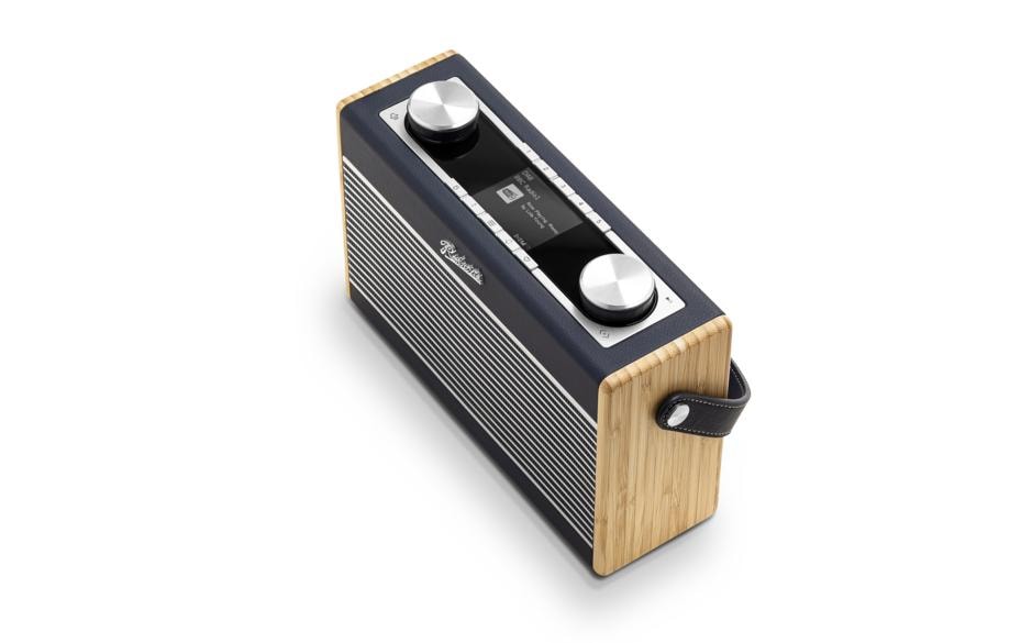 Roberts Radio Roberts Rambler Max – DAB-/Internetradio – Portabel – DAB+, Bluetooth, Deezer, Akkubetrieb – Dunkelblau