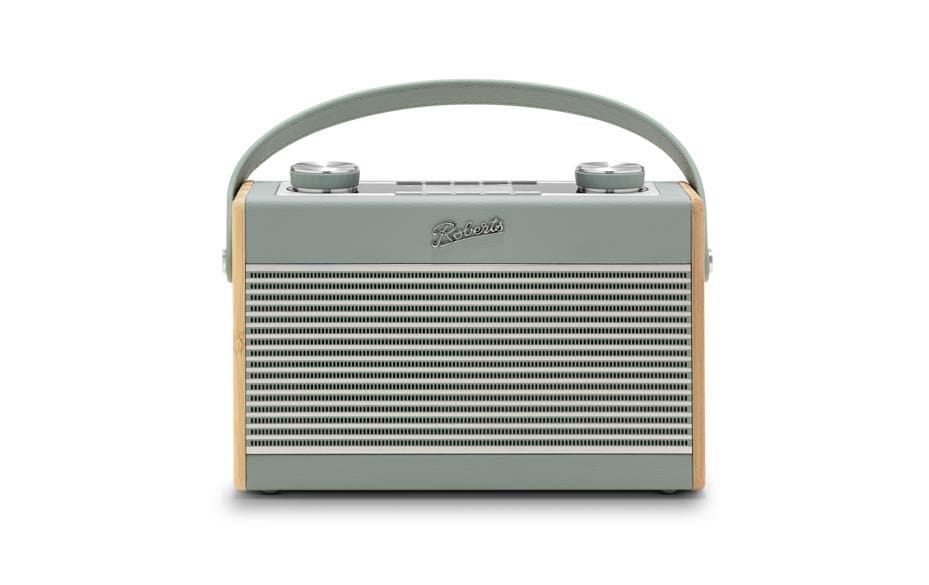 Roberts Radio Roberts Rambler Max – DAB-/Internetradio – Portabel – DAB+, Bluetooth, Akkubetrieb – Blaugrau