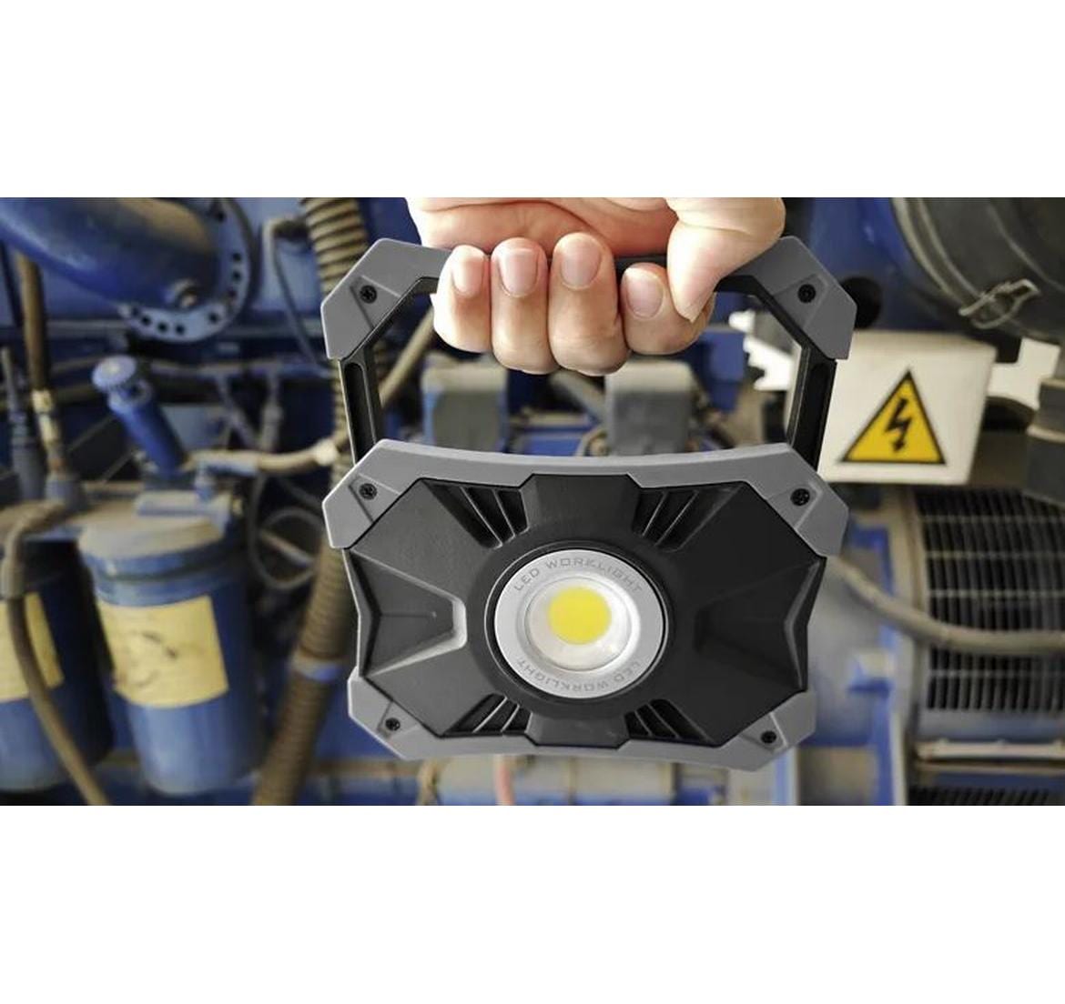 Steffen Arbeitsleuchte – 3000 lm, Akku, IP54, dimmbar