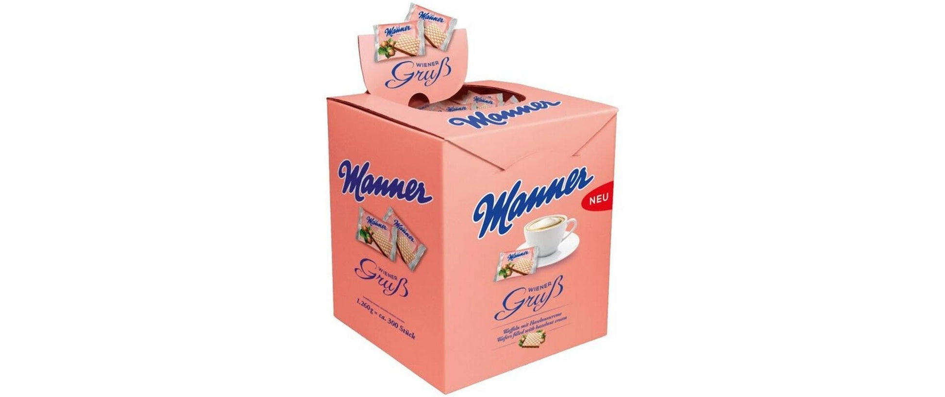 Manner Wiener Gruss Waffeln – 300 × 3,8 g